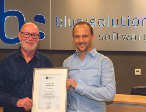 Hardy Schmitz unterstützt die blue:solution – work Community