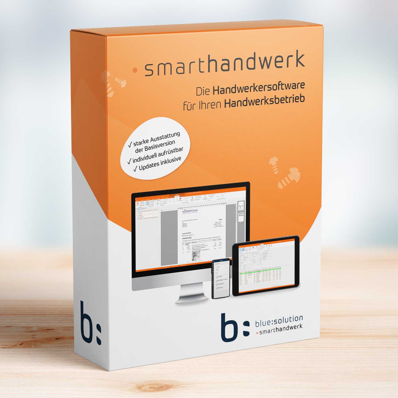 blue:solution - smarthandwerk Produktbox